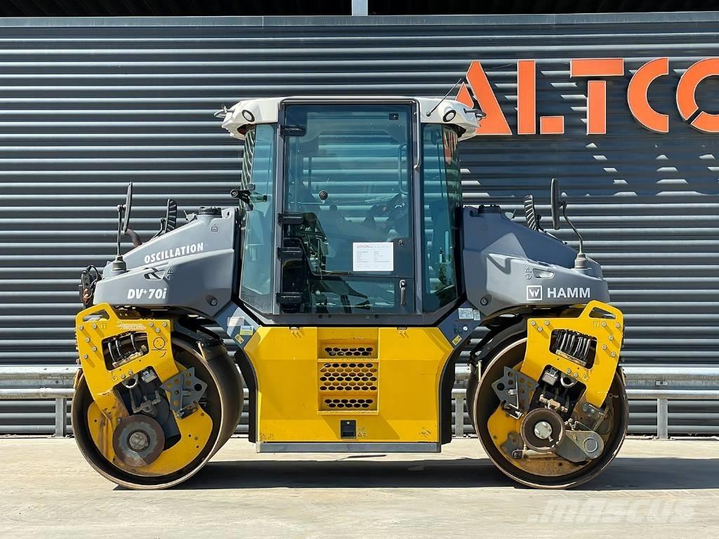 Hamm DV+ 70I VO-S Valjci sa duplim bubnjem