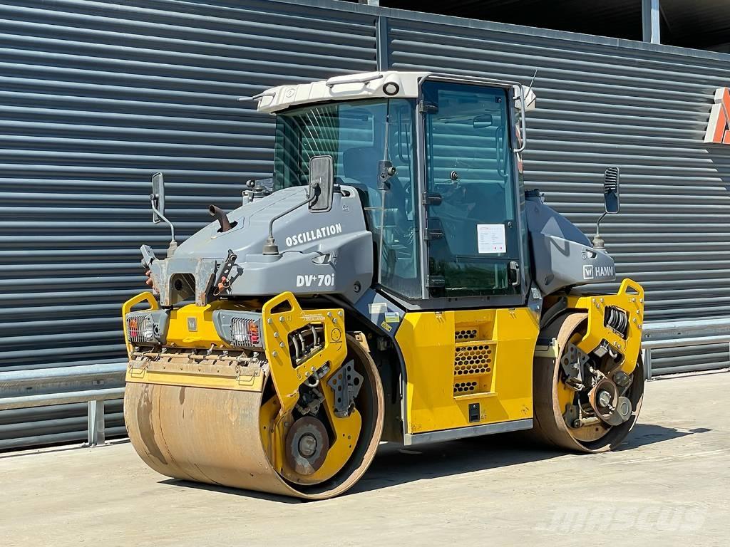 Hamm DV+ 70I VO-S Valjci sa duplim bubnjem