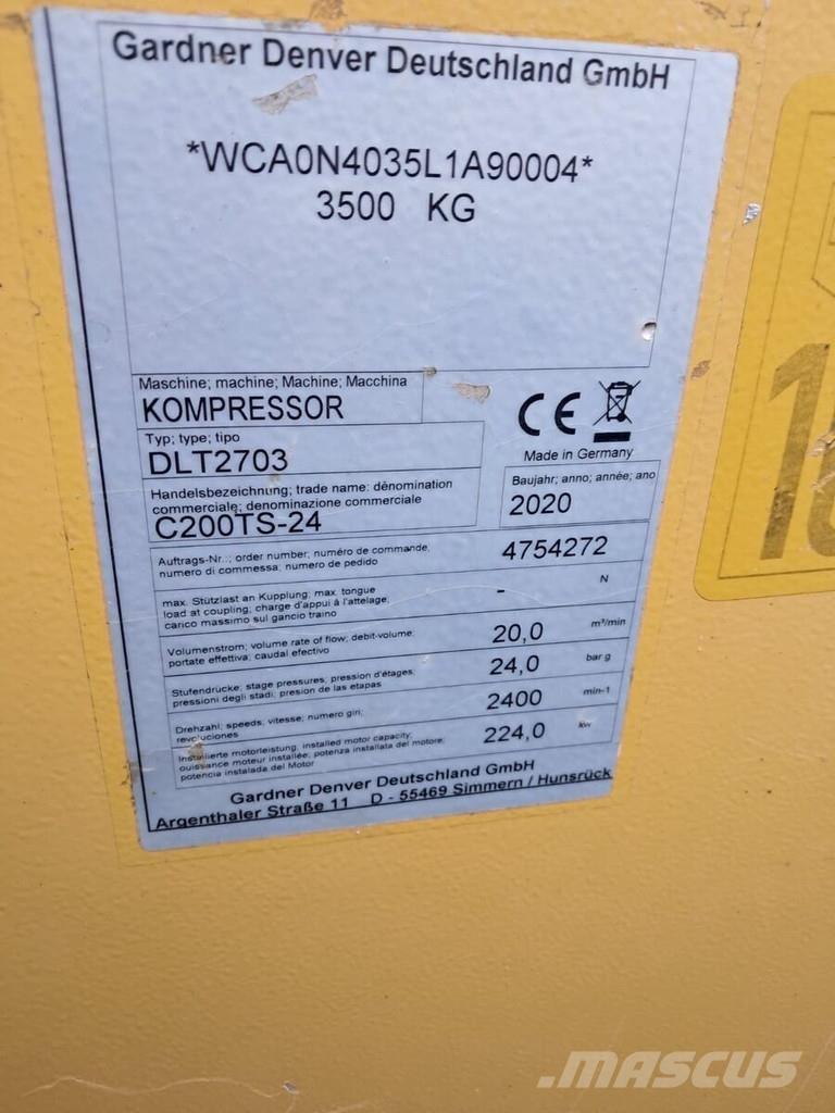 Compair C200 TS - 24 Kompresori
