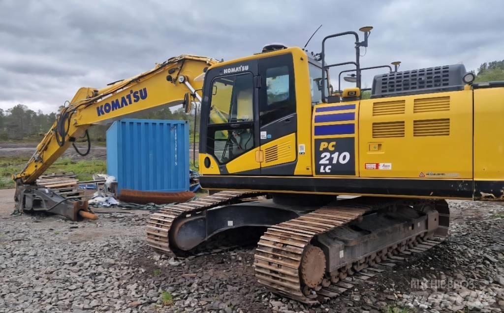 Komatsu PC 210 LC Bageri guseničari