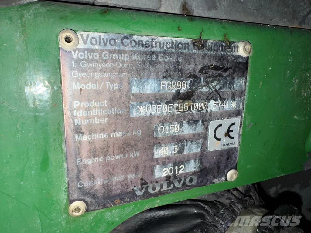 Volvo ECR88 Mini bageri < 7t