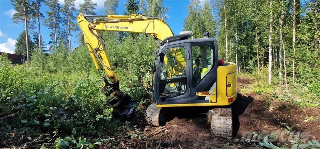New Holland E75CSR Bageri guseničari