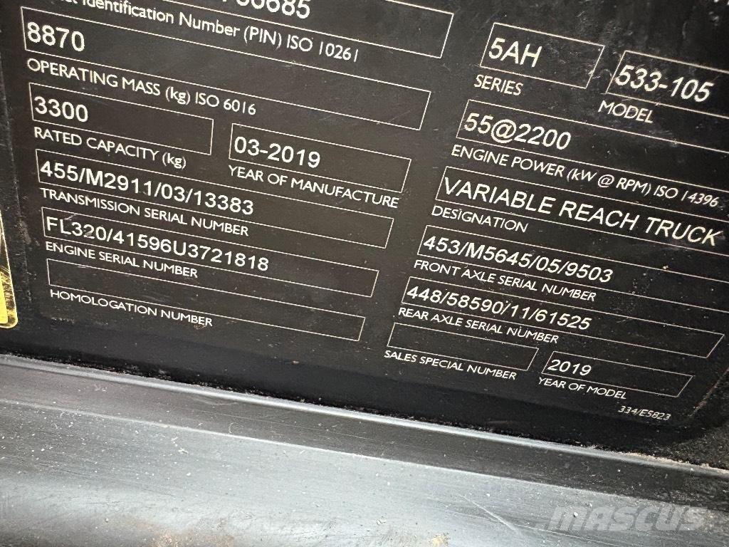 JCB 533-105 Teleskopski viljuškari