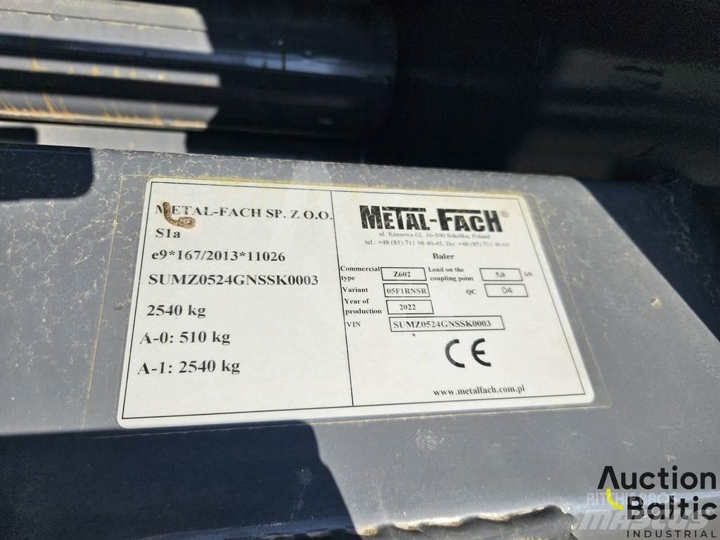 Metal-Fach Z 602 Ostala oprema za utovarivače i kopače