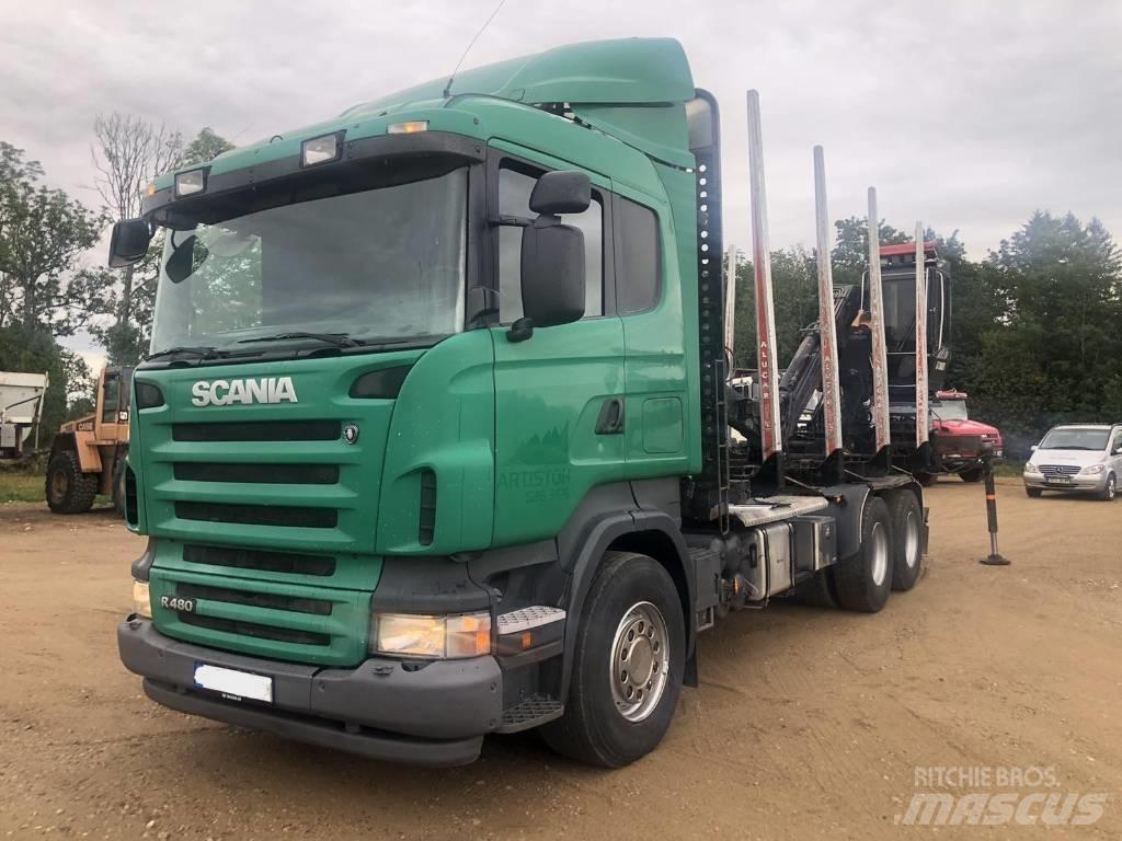Scania R 480 Kamioni za drva Šticari