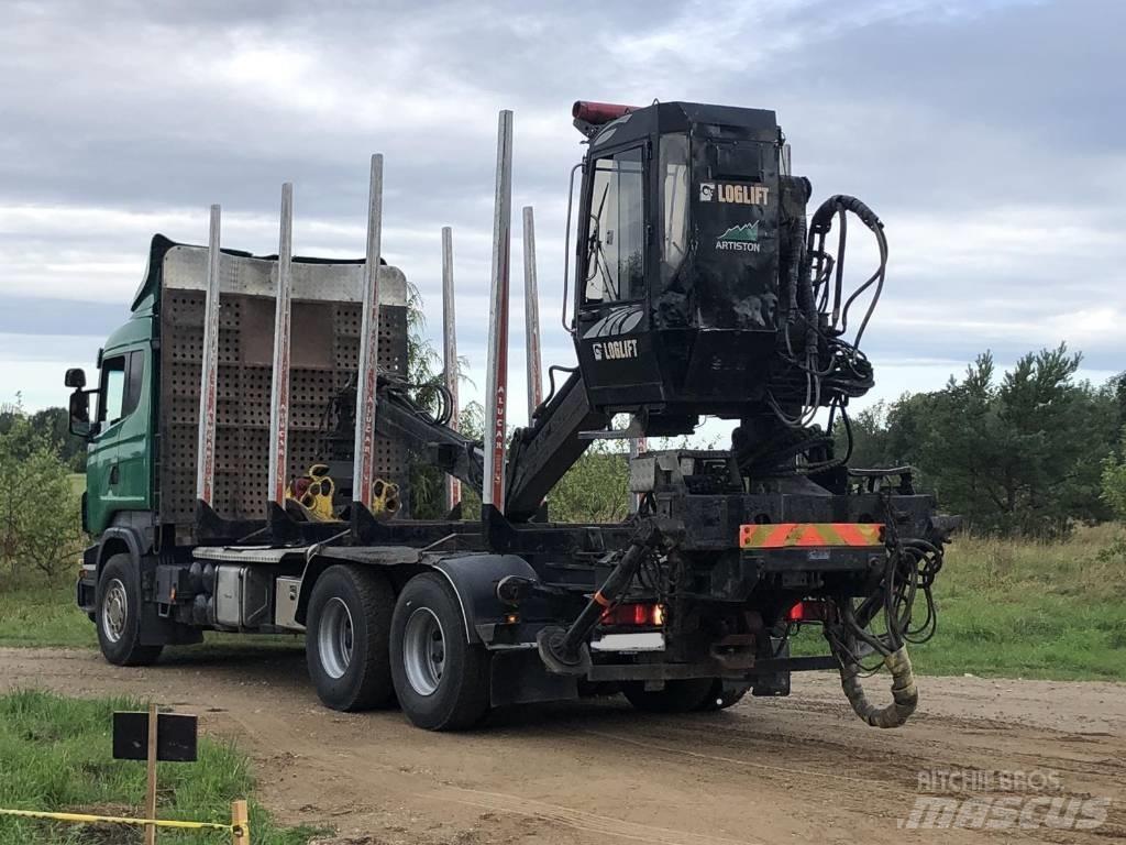 Scania R 480 Kamioni za drva Šticari
