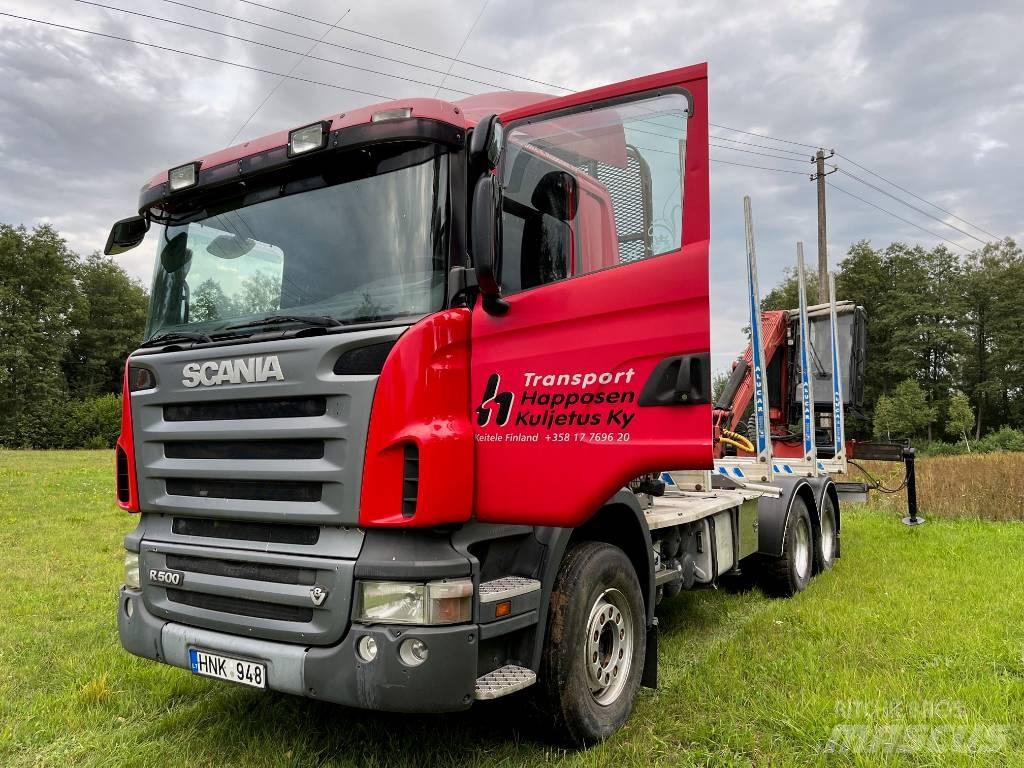 Scania R 500 Kamioni za drva Šticari