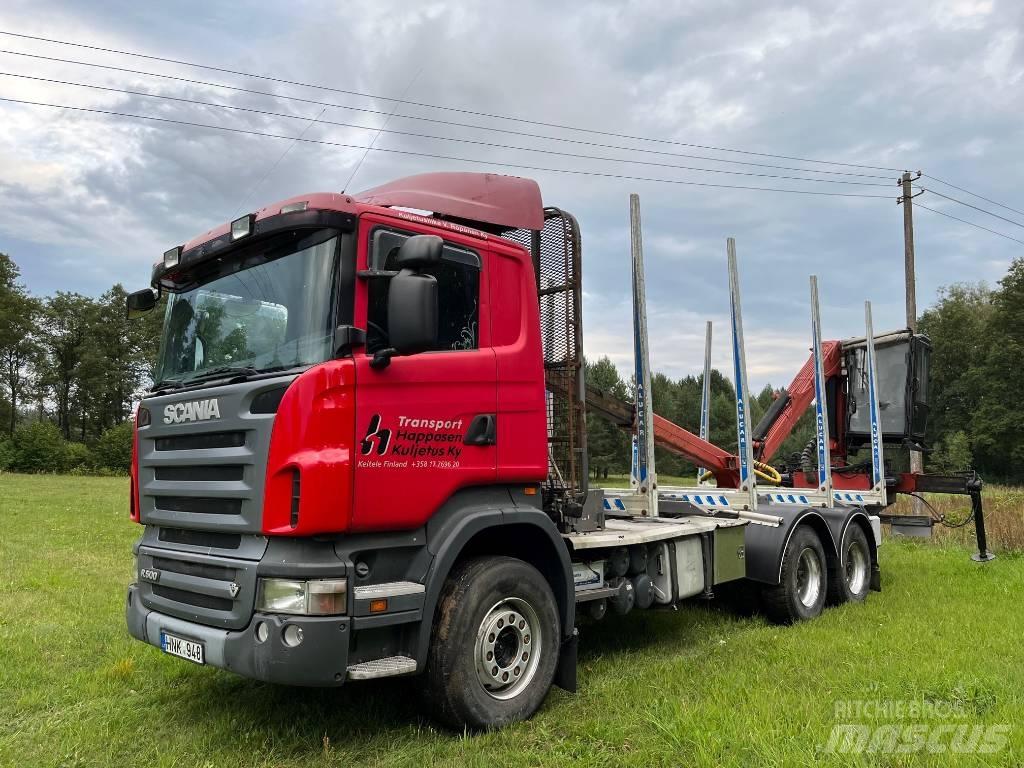 Scania R 500 Kamioni za drva Šticari