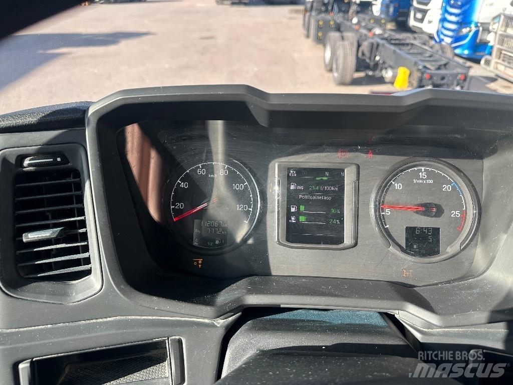 Scania P 360 Rol kiper kamioni sa kukom za podizanje tereta