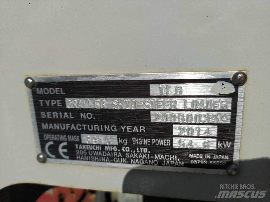 Takeuchi TL 8 Utovarivaču guseničara