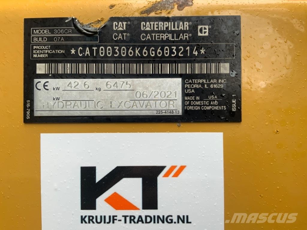 CAT 306 CR Mini bageri < 7t