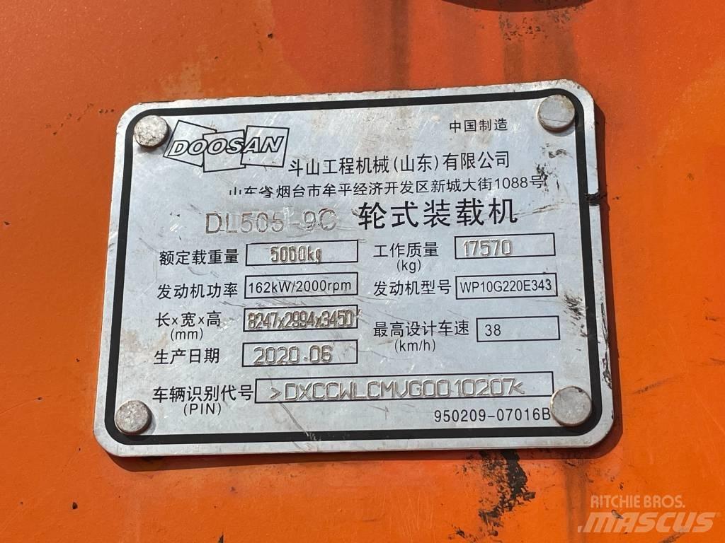Doosan DL 505 Utovarivači na točkove