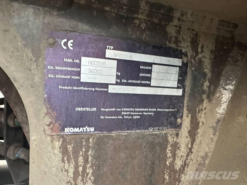 Komatsu WA 500-6 Utovarivači na točkove