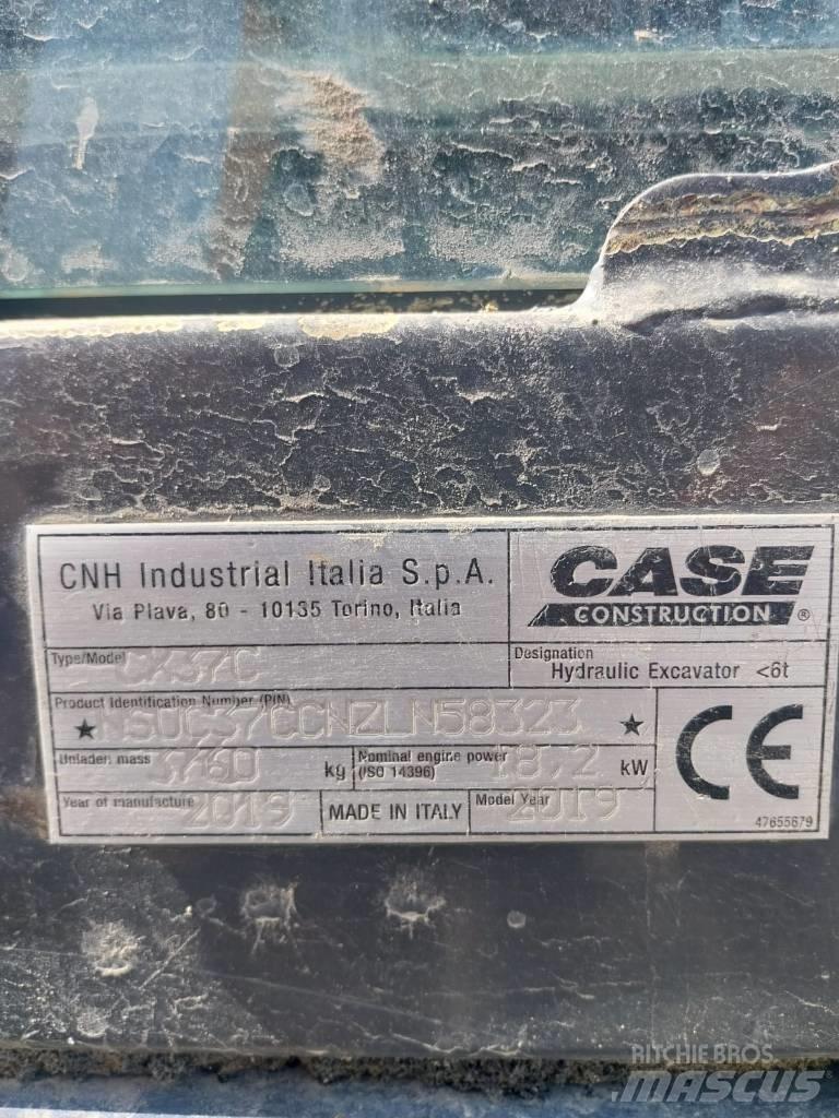 CASE CX 37 C Mini bageri < 7t