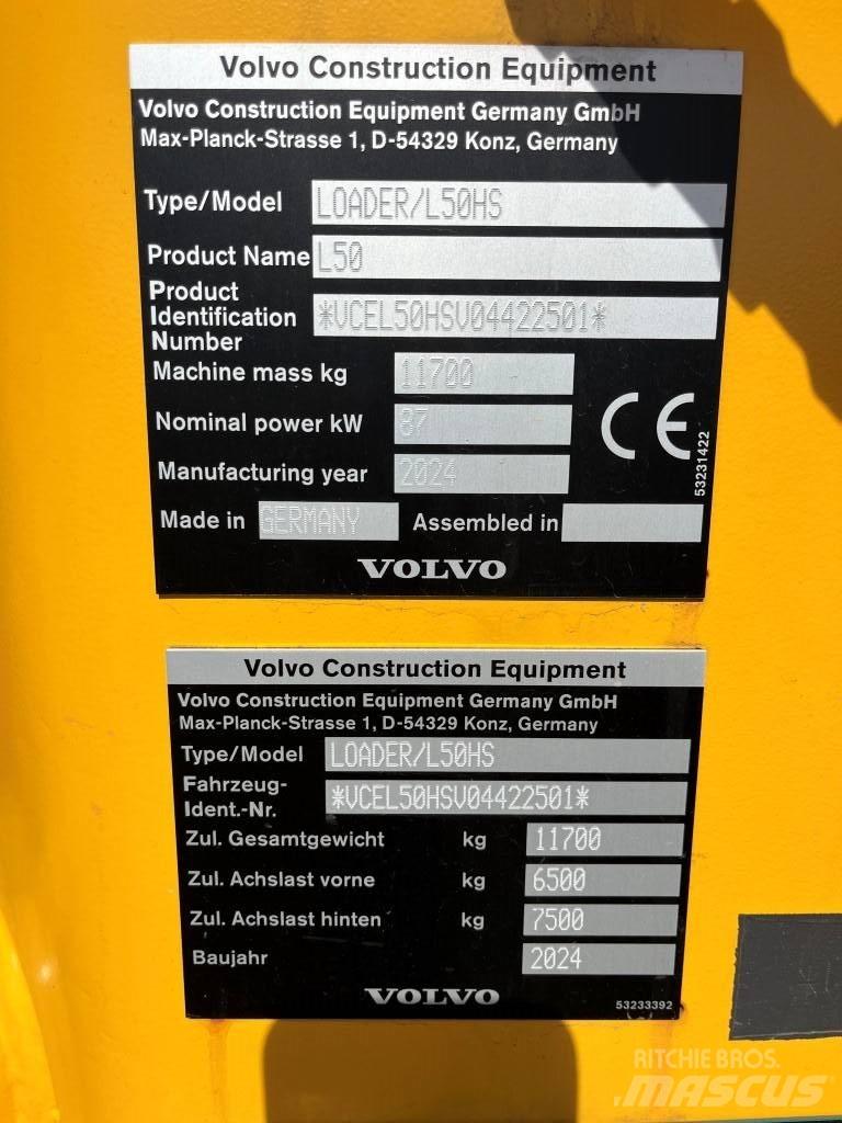 Volvo L50H Utovarivači na točkove