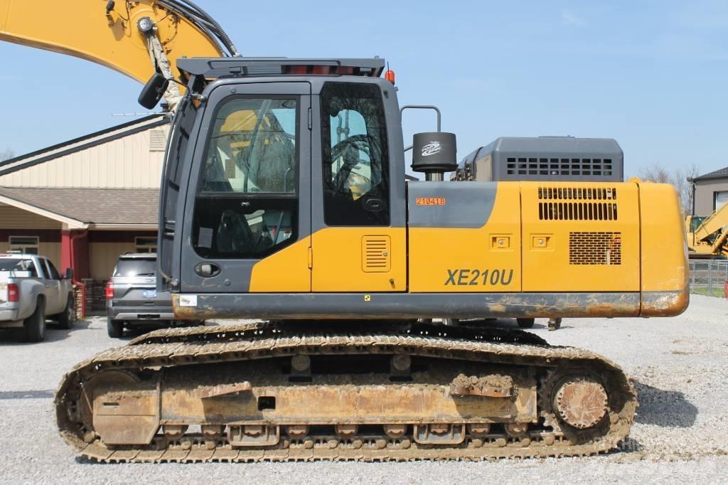 XCMG xe210u Bageri guseničari