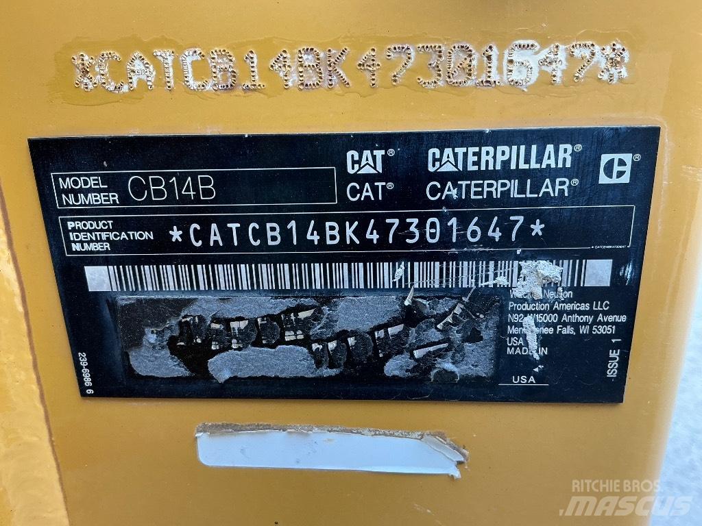 CAT CB 14 B Valjci sa duplim bubnjem