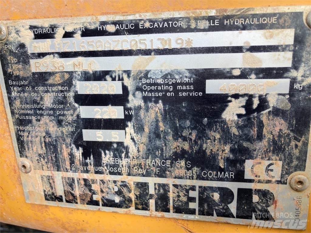 Liebherr R938 Bageri guseničari