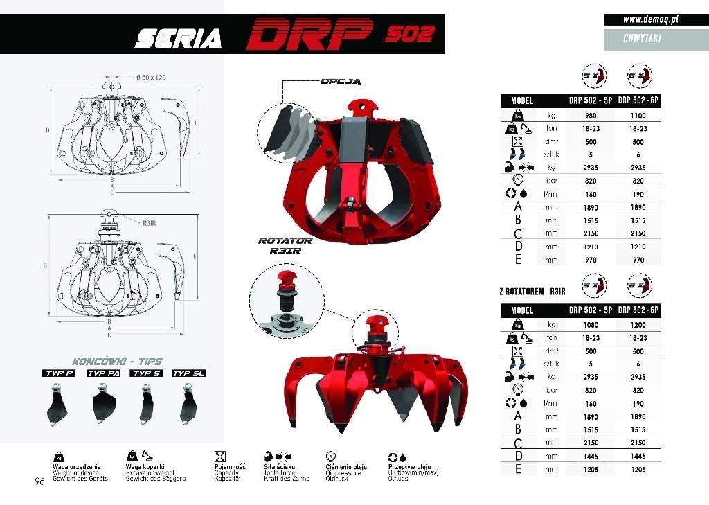  DEMOQ DRP300-5P Makaze