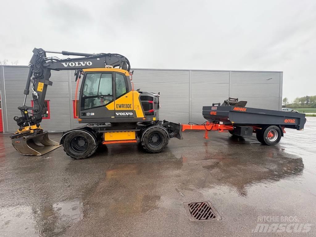 Volvo EWR130E + Kärra Bageri točkaši