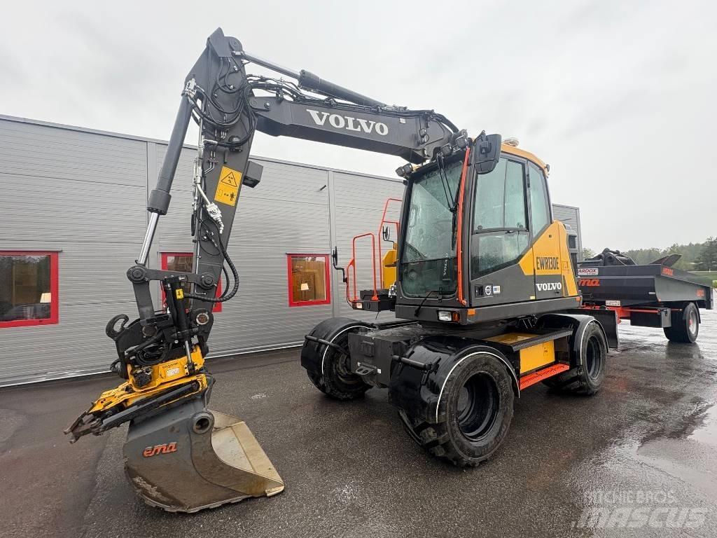 Volvo EWR130E + Kärra Bageri točkaši