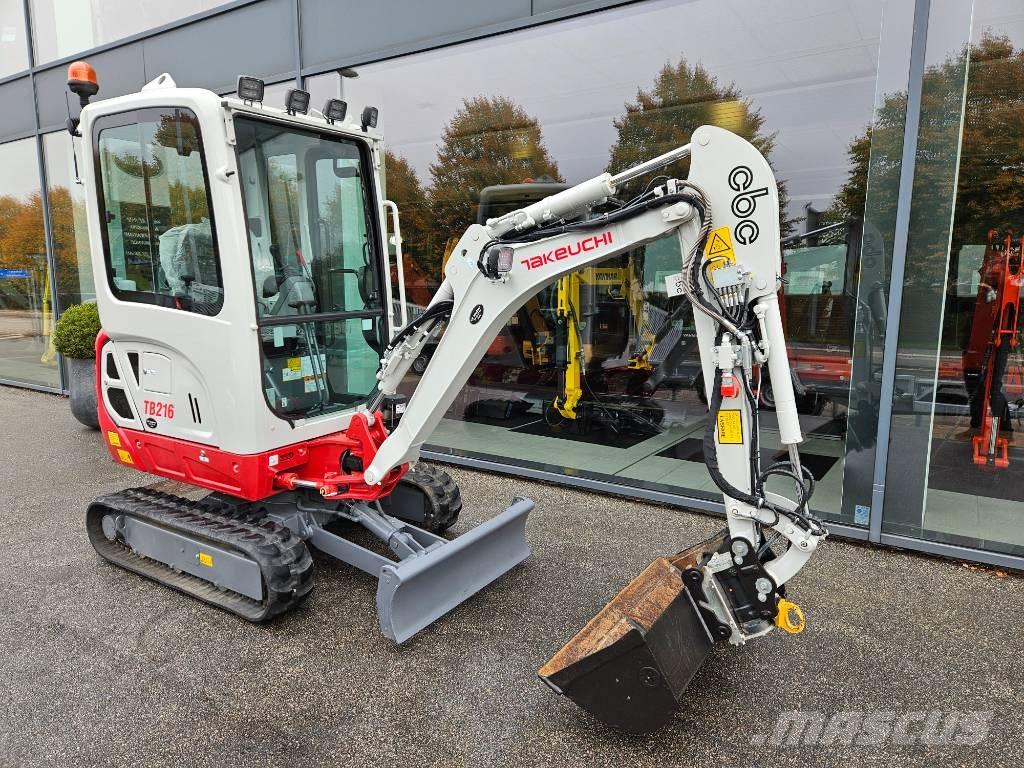 Takeuchi TB 216 Mini bageri < 7t