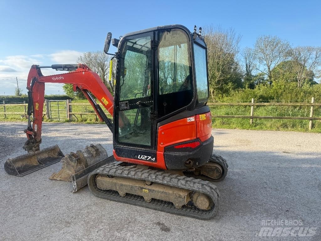 Kubota U 27-4 Mini bageri < 7t