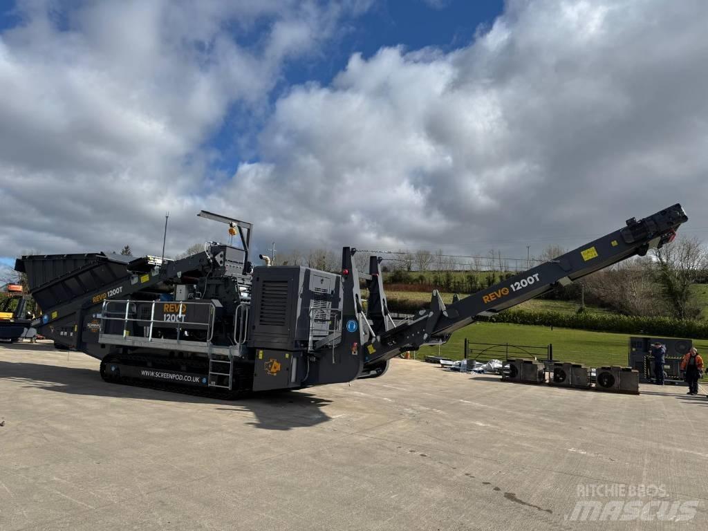 Screenpod REVO 1200T Mobilne drobilice