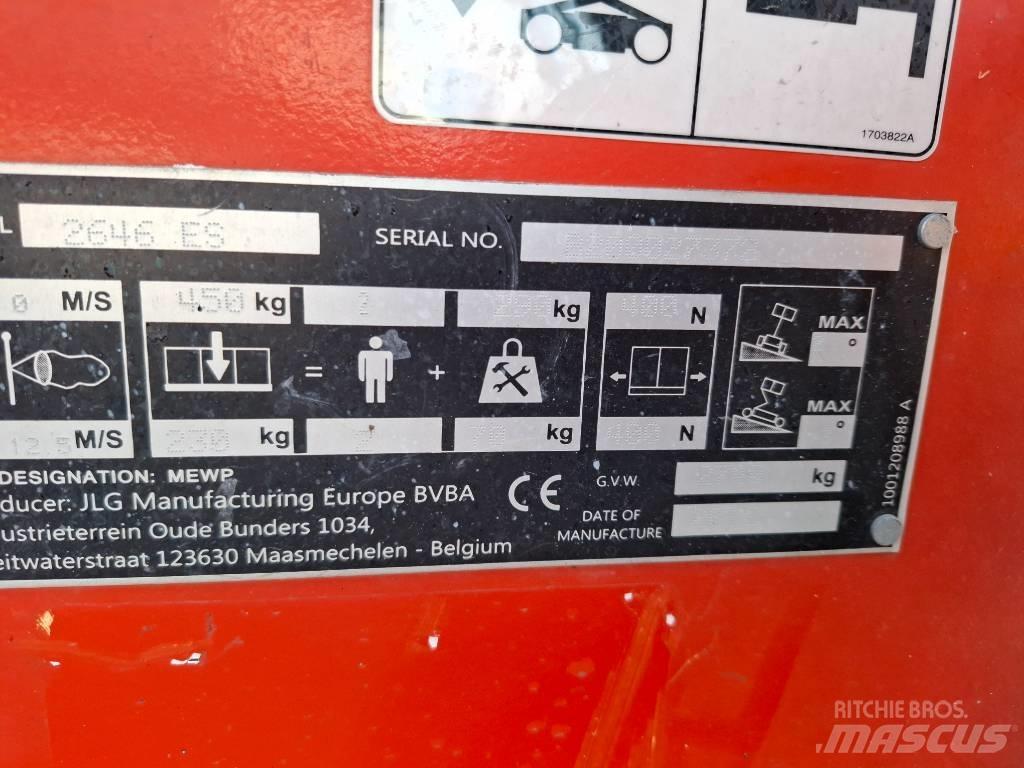 JLG 2646 ES Makazaste platforme