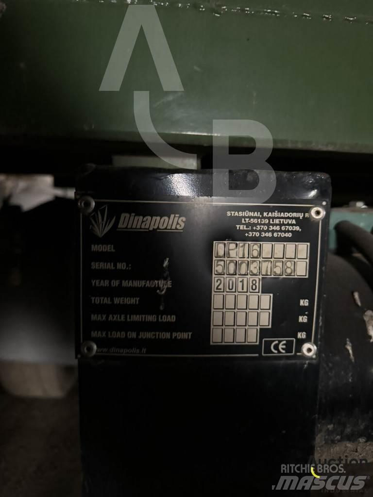 Dinapolis DP-16 Poluprikolice sa ciradom