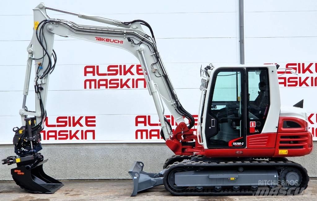 Takeuchi TB290-2 Midi bageri 7t – 12t