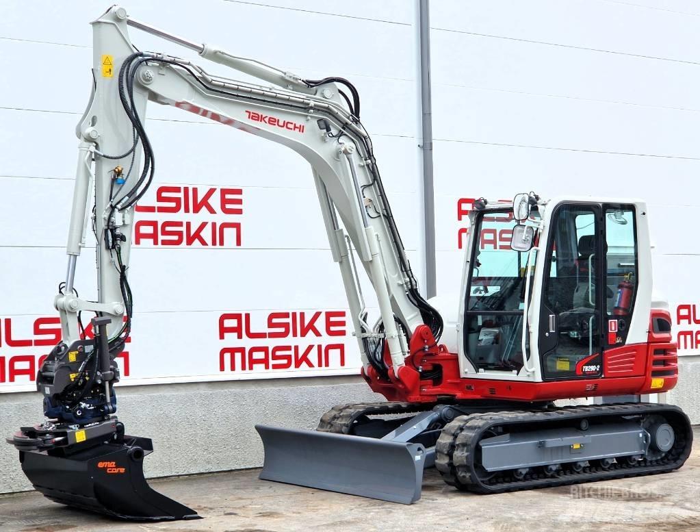 Takeuchi TB290-2 Midi bageri 7t – 12t