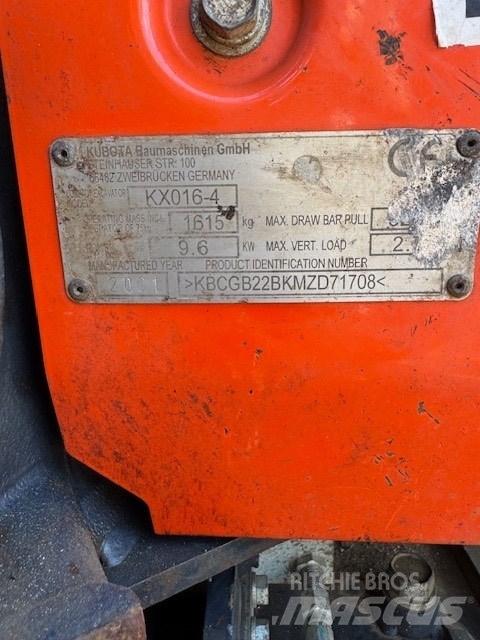 Kubota KX 016-4 Mini bageri < 7t