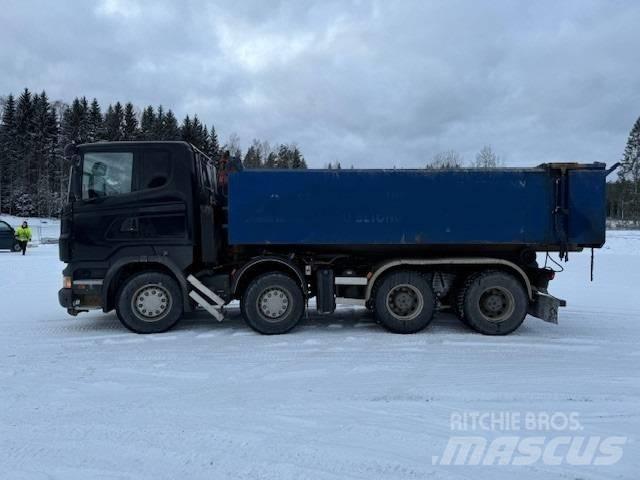 Scania R 500 Rol kiper kamioni sa kukom za podizanje tereta