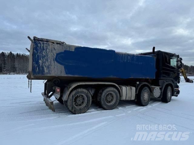 Scania R 500 Rol kiper kamioni sa kukom za podizanje tereta