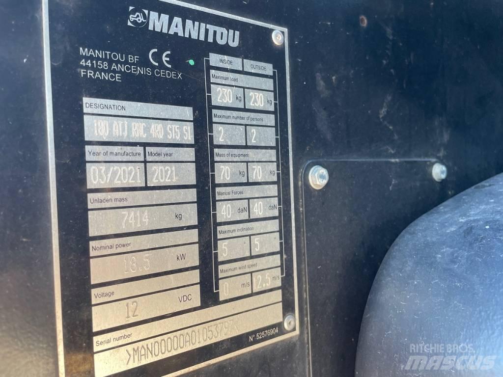 Manitou 180 ATJ Zglobne podizne platforme