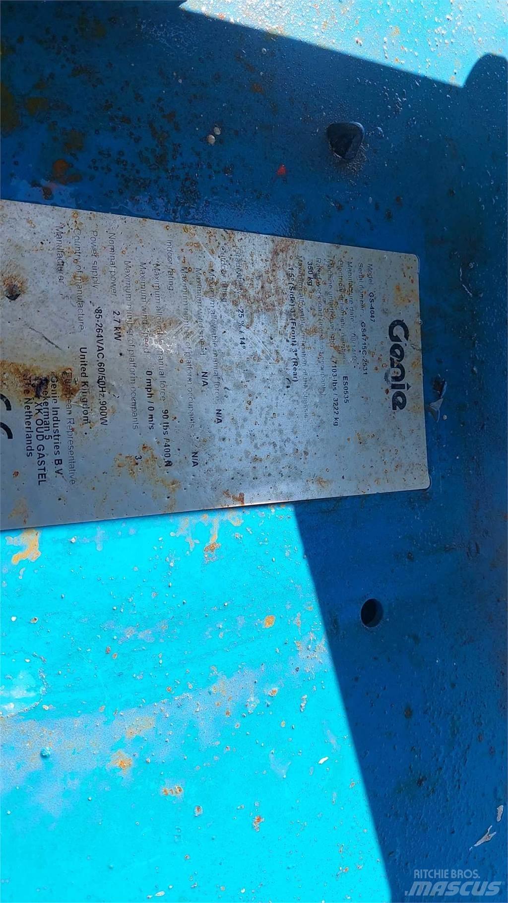 Genie GS4047 Makazaste platforme