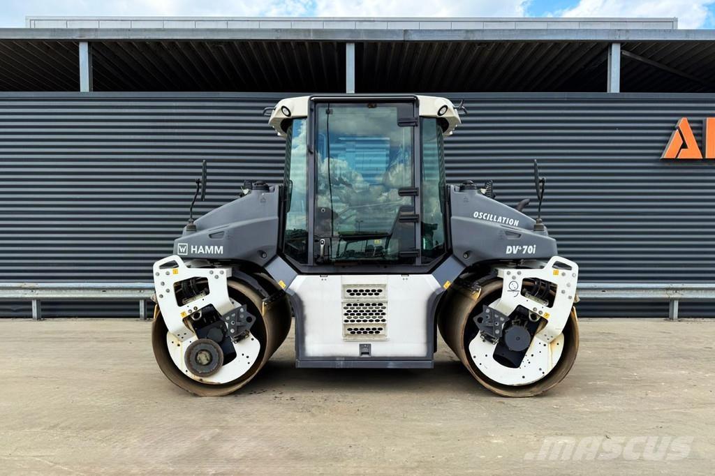 Hamm DV+ 70I VO-S Valjci sa duplim bubnjem