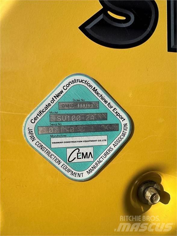 Yanmar SV100 Bageri guseničari