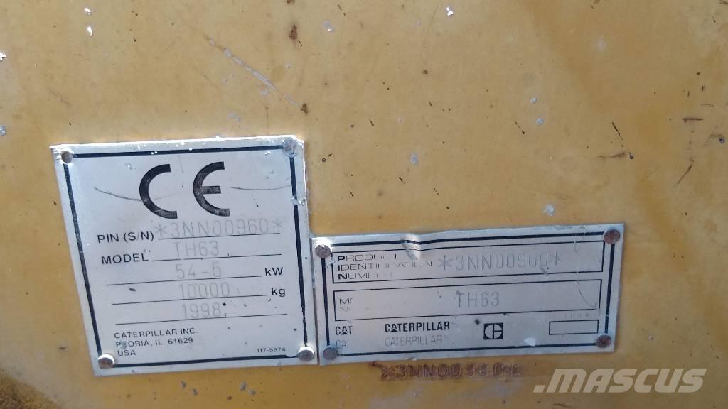 CAT TH63 Teleskopski viljuškari