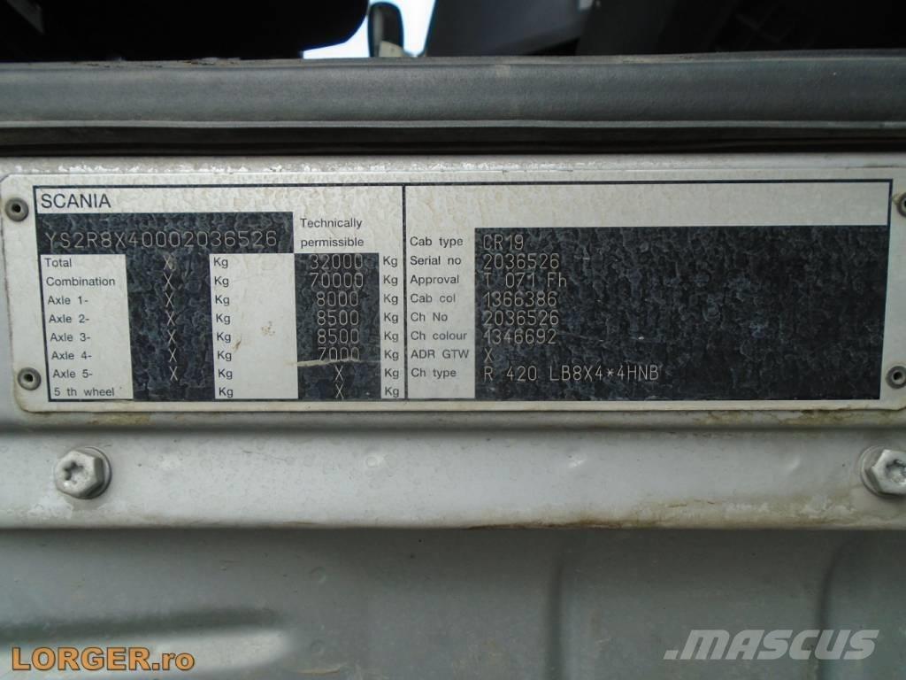 Scania R 420 Kamioni mešalice za beton