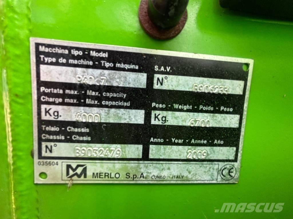 Merlo P 40.7 Teleskopski viljuškari