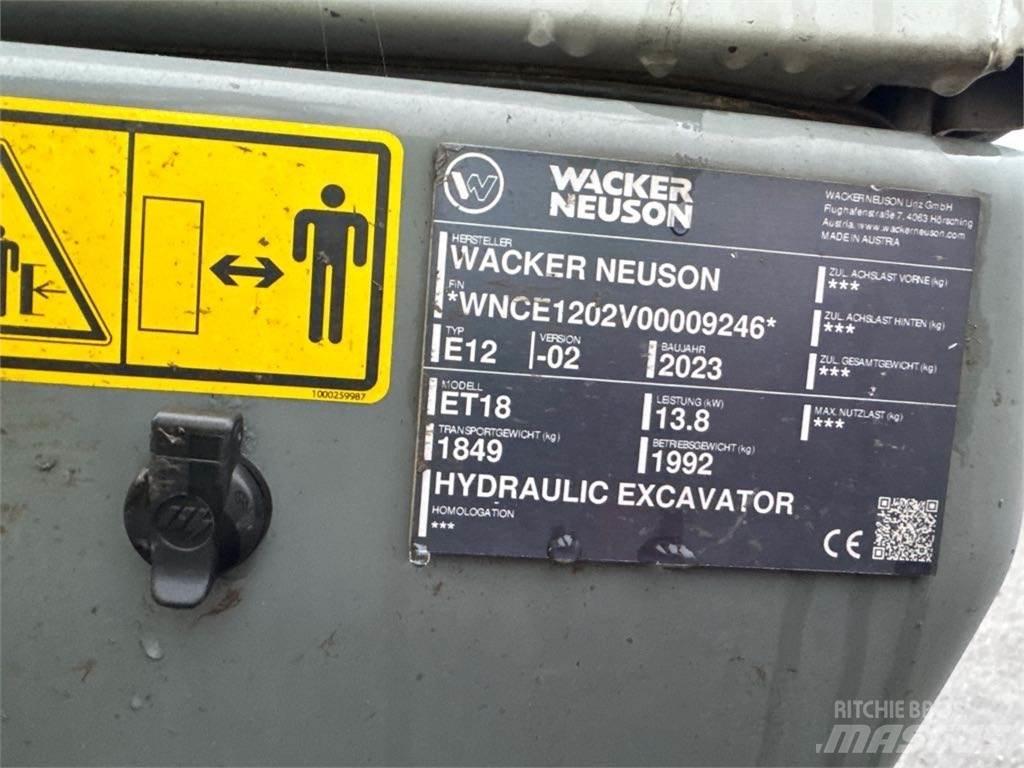 Wacker Neuson ET18 Bageri guseničari