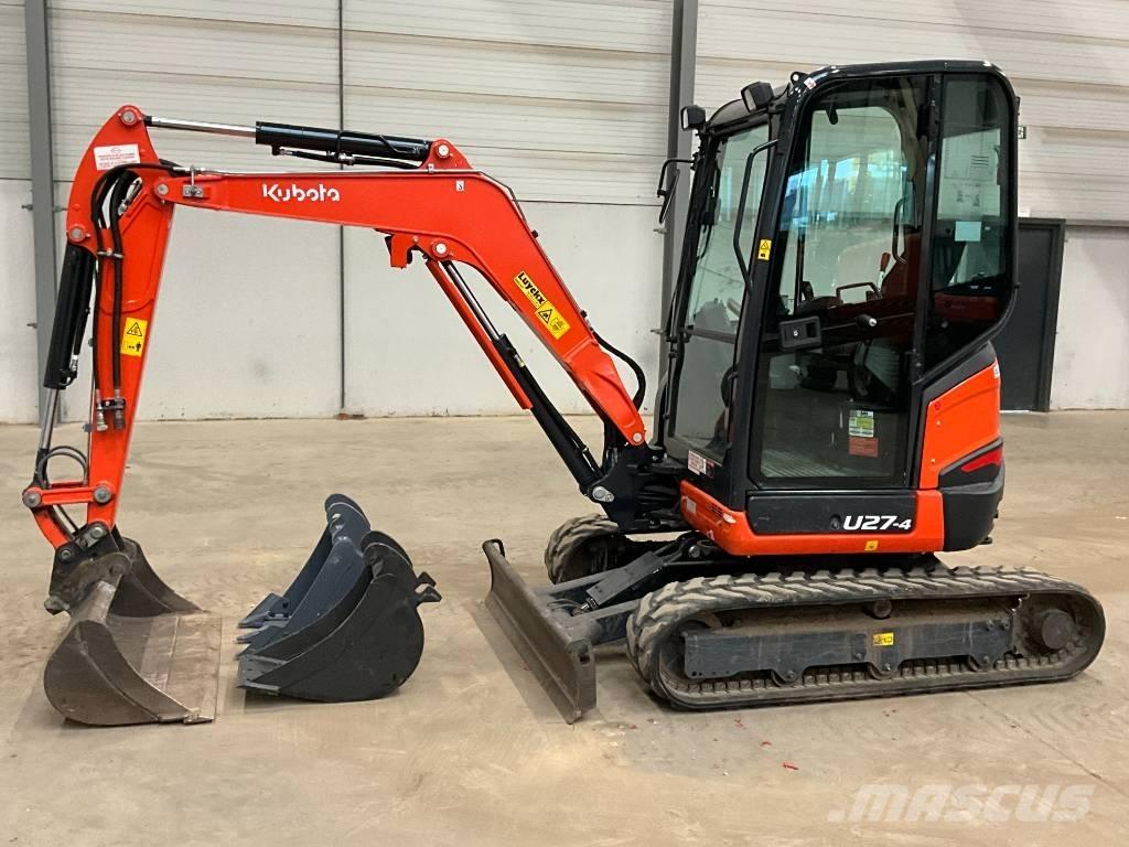 Kubota U 27-4 HI Mini bageri < 7t