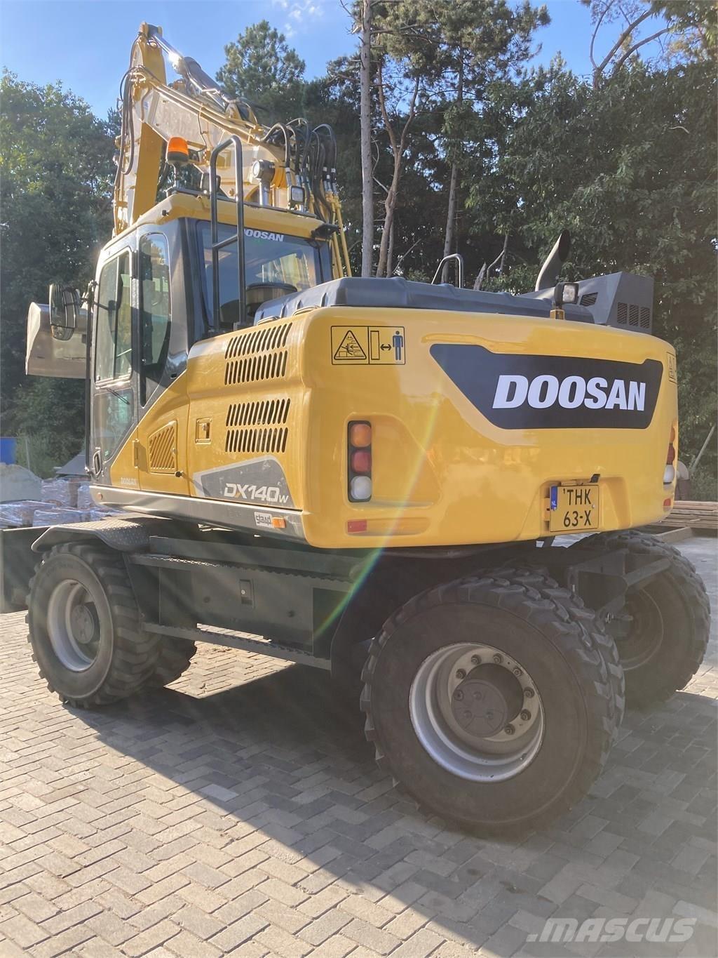Doosan DX140W-5 Bageri točkaši