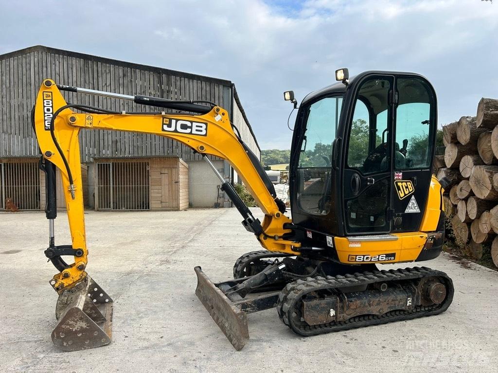 JCB 8026 CTS Mini bageri < 7t