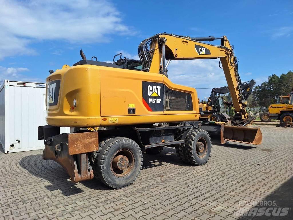 CAT M 318 F Bageri točkaši