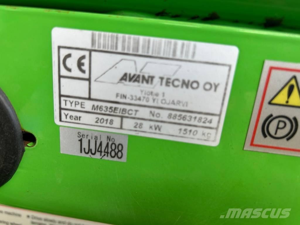 Avant 635 Višenamenski utovarivači
