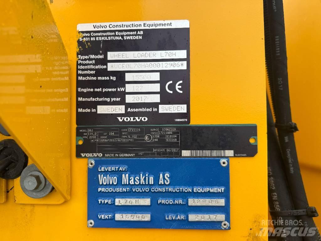 Volvo L 70 H Utovarivači na točkove