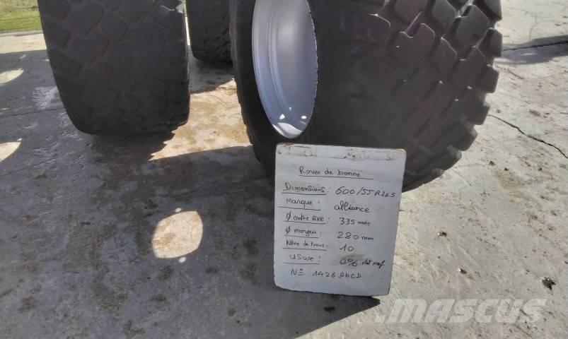 Alliance 600/55R26.5 Gume, točkovi i felne